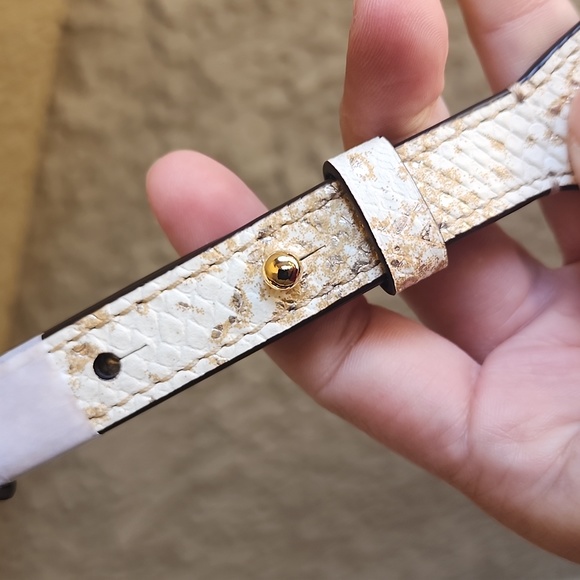 NWT MICHAEL KORS GUITAR STRAP LEATHER CROSSBODY - Picture 8 of 8